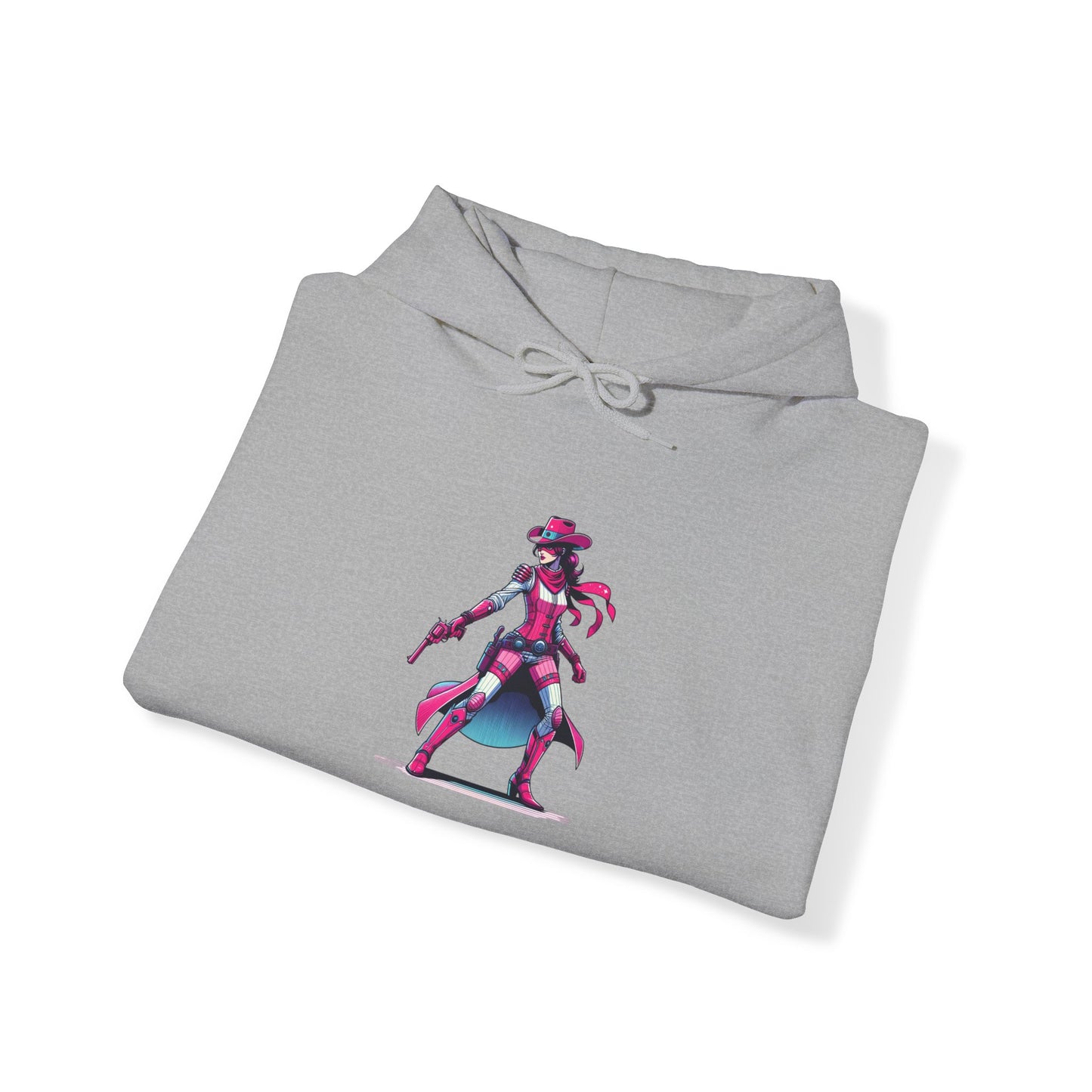 Cyber Cowgirl Graphic Hoodie