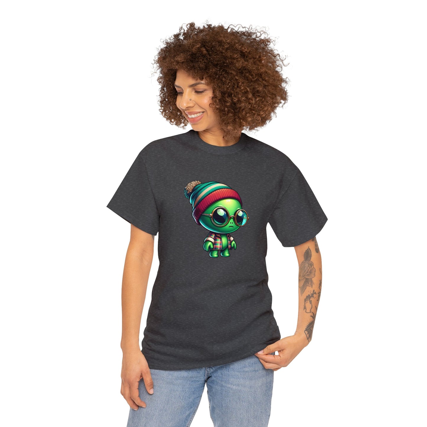 Hipster Alien Tee