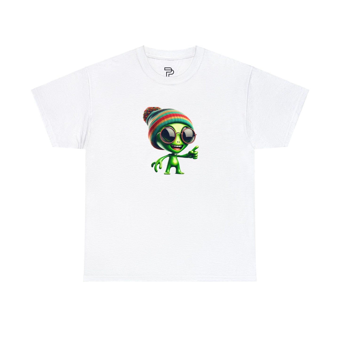 Cool Alien Beanie Tee