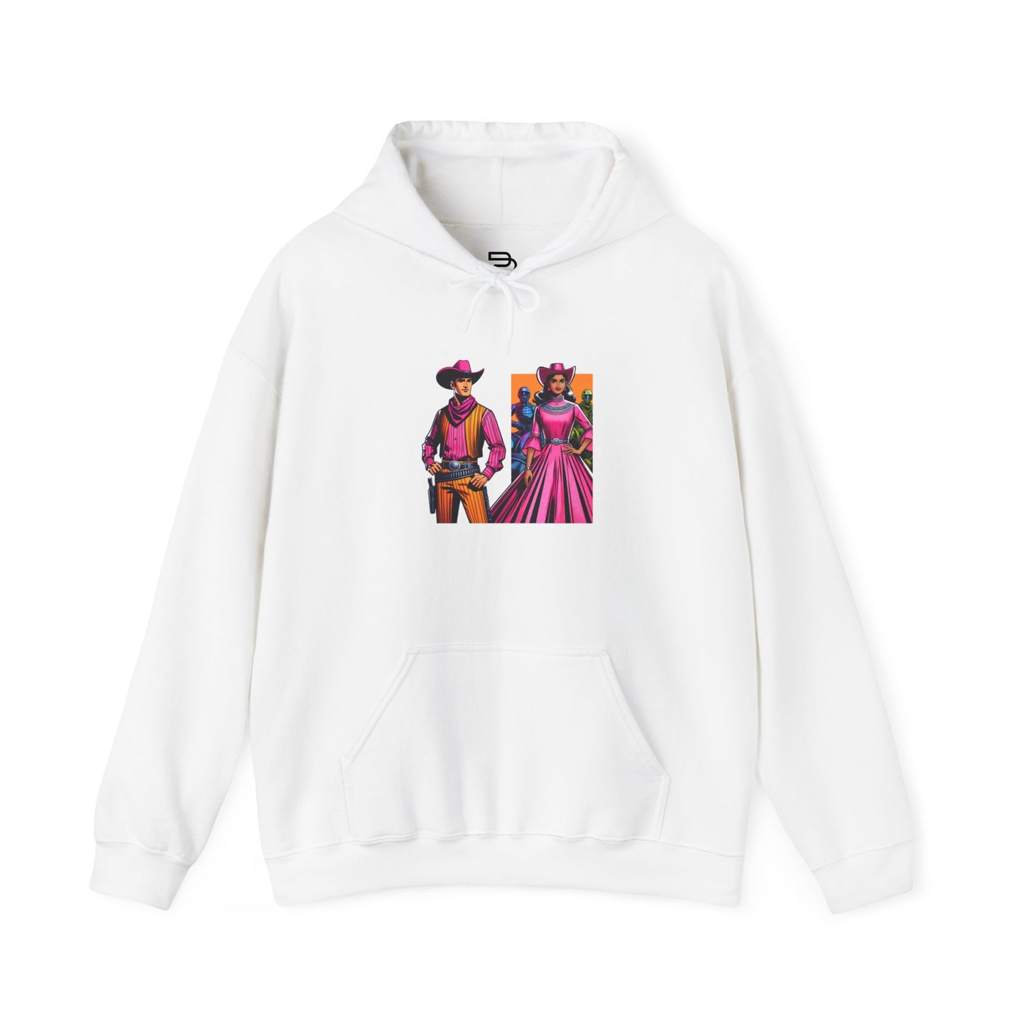 Space Cowboy Couple Hoodie