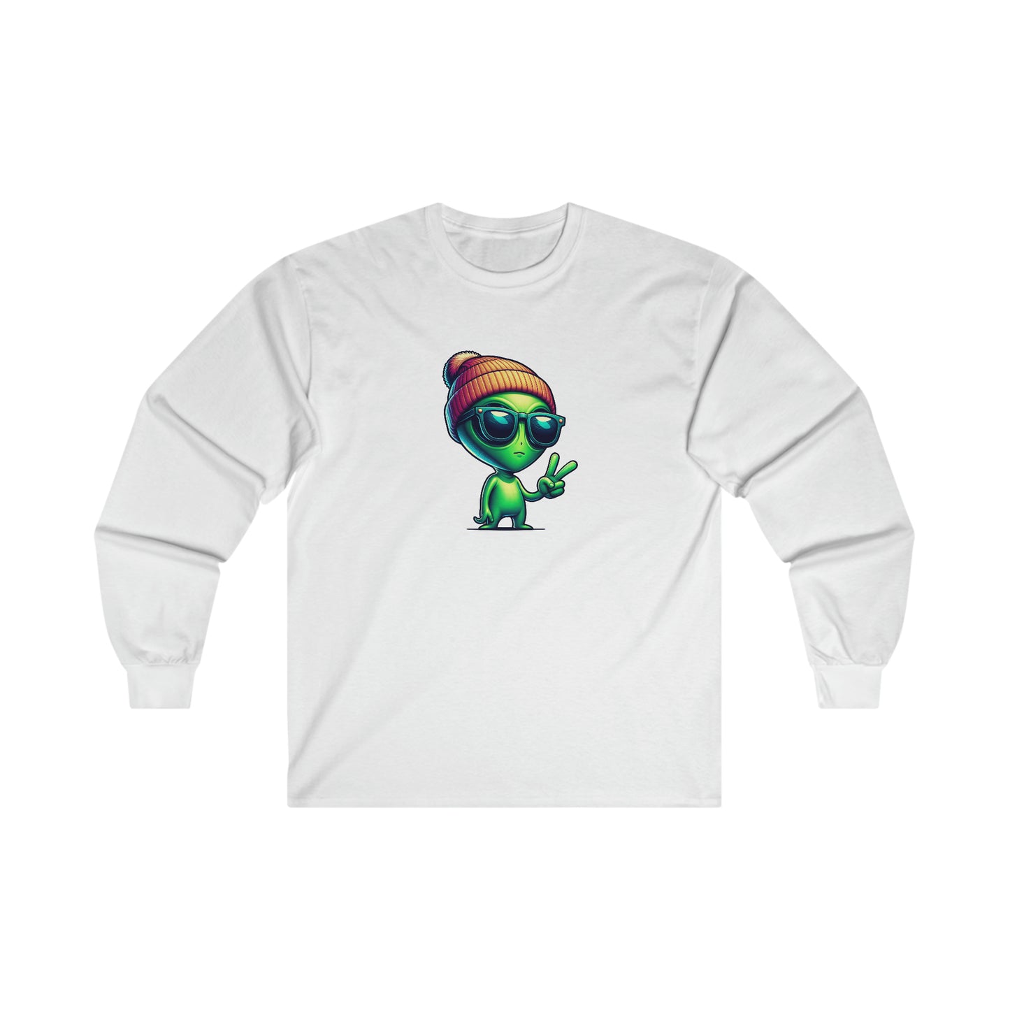 Cool Alien Graphic Longsleeve