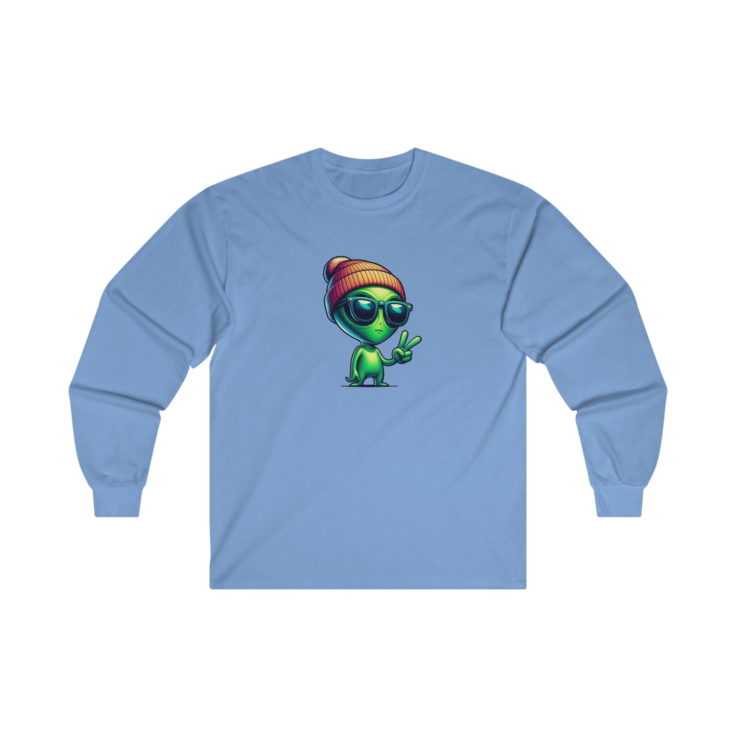 Cool Alien Graphic Longsleeve