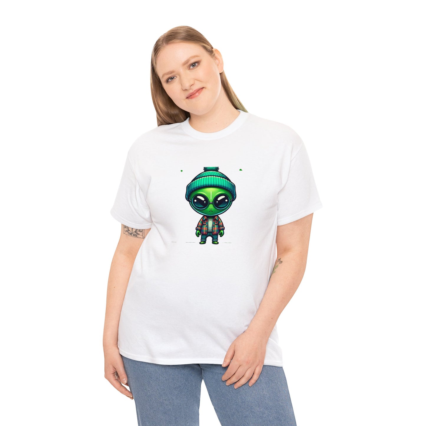 Hipster Alien Tee