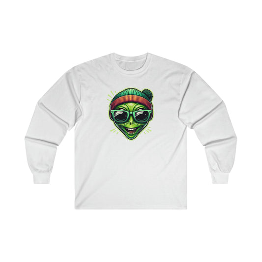 Alien Beanie Graphic Tee