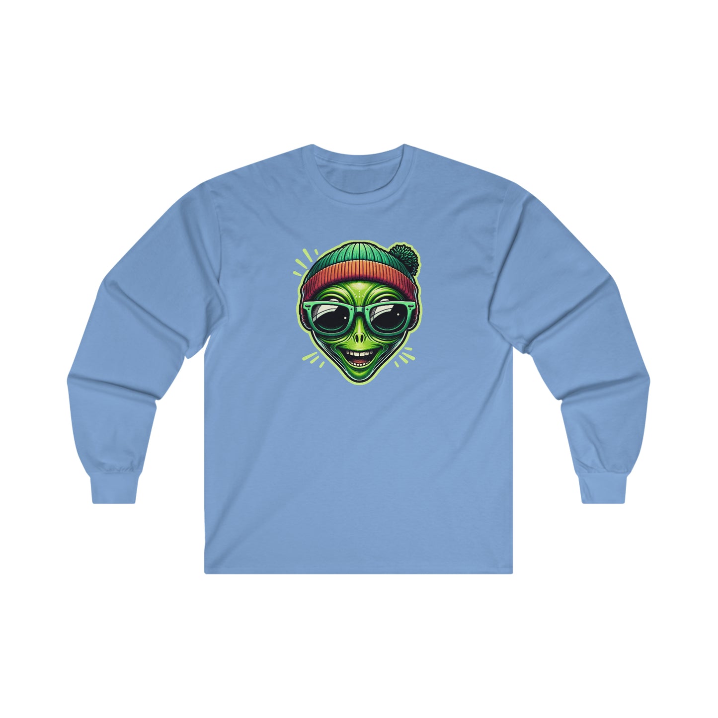 Alien Beanie Graphic Tee