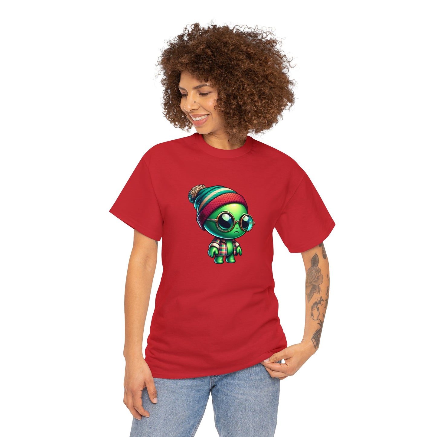 Hipster Alien Tee