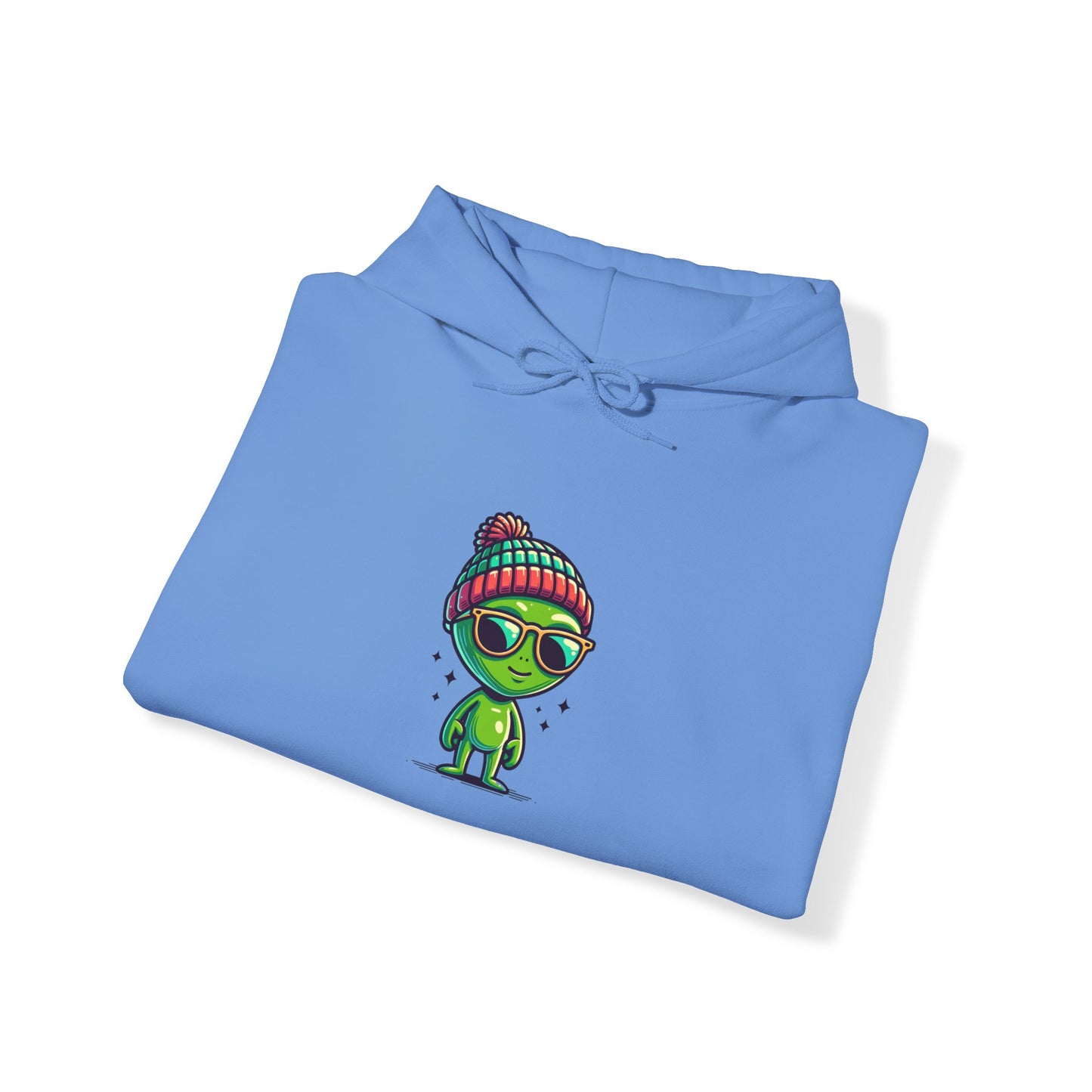 Cool Beanie Alien Hoodie