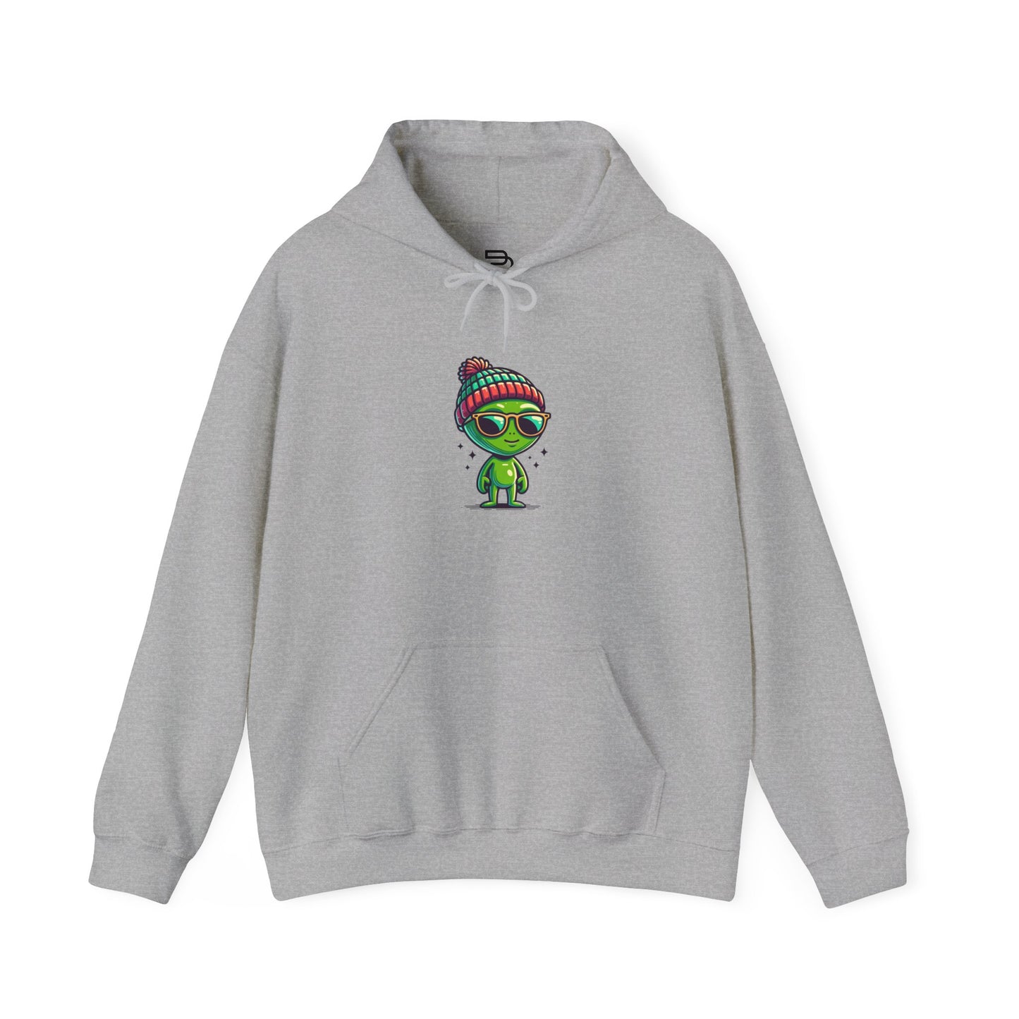 Cool Beanie Alien Hoodie