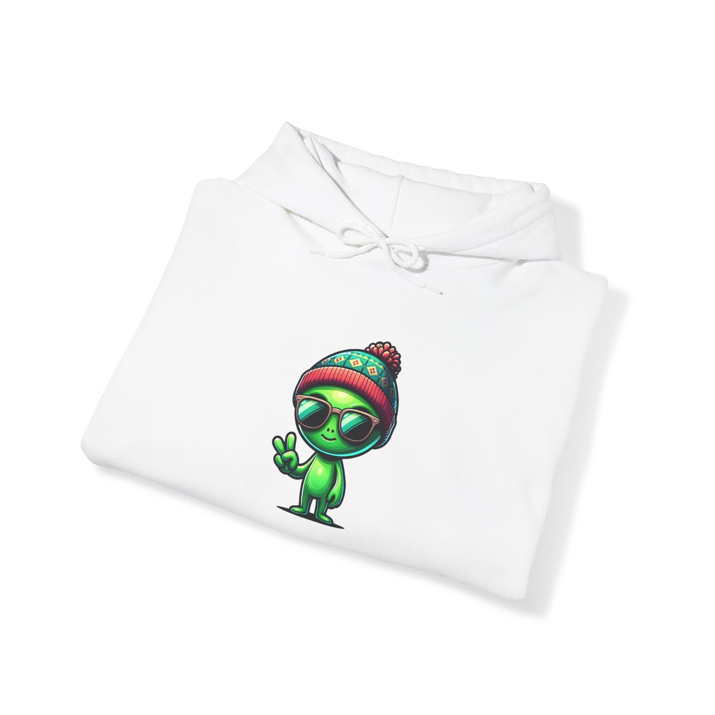 Cool Alien Beanie Hoodie