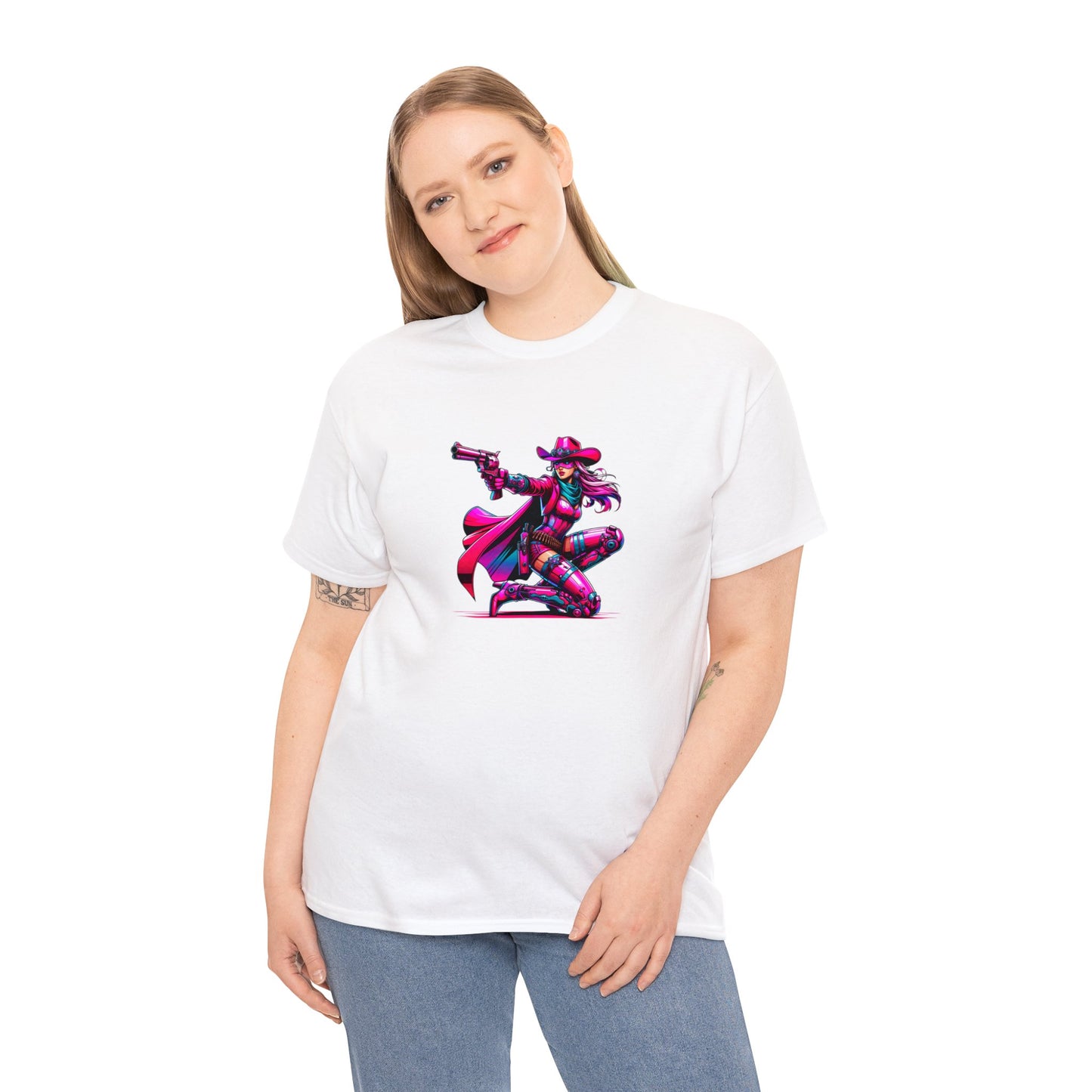 Cyber Cowgirl Revolver Tee