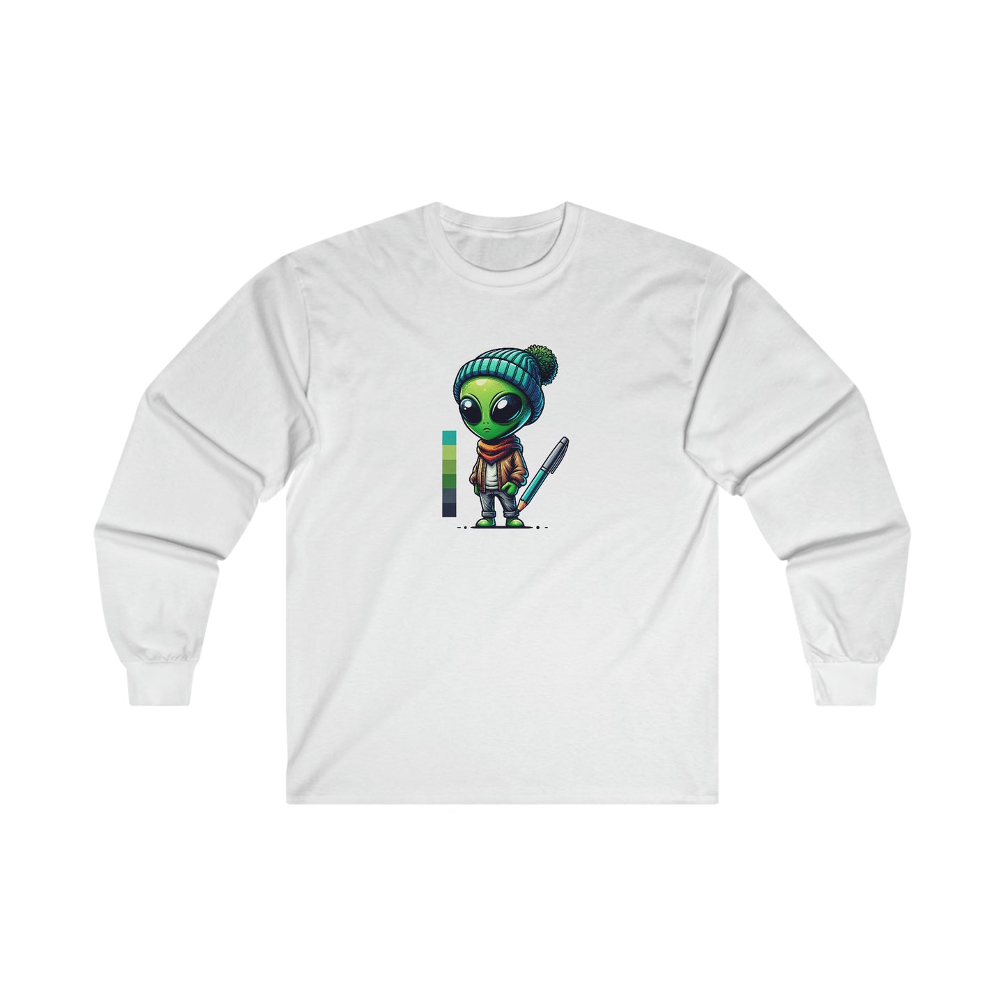 Hipster Alien Longsleeve