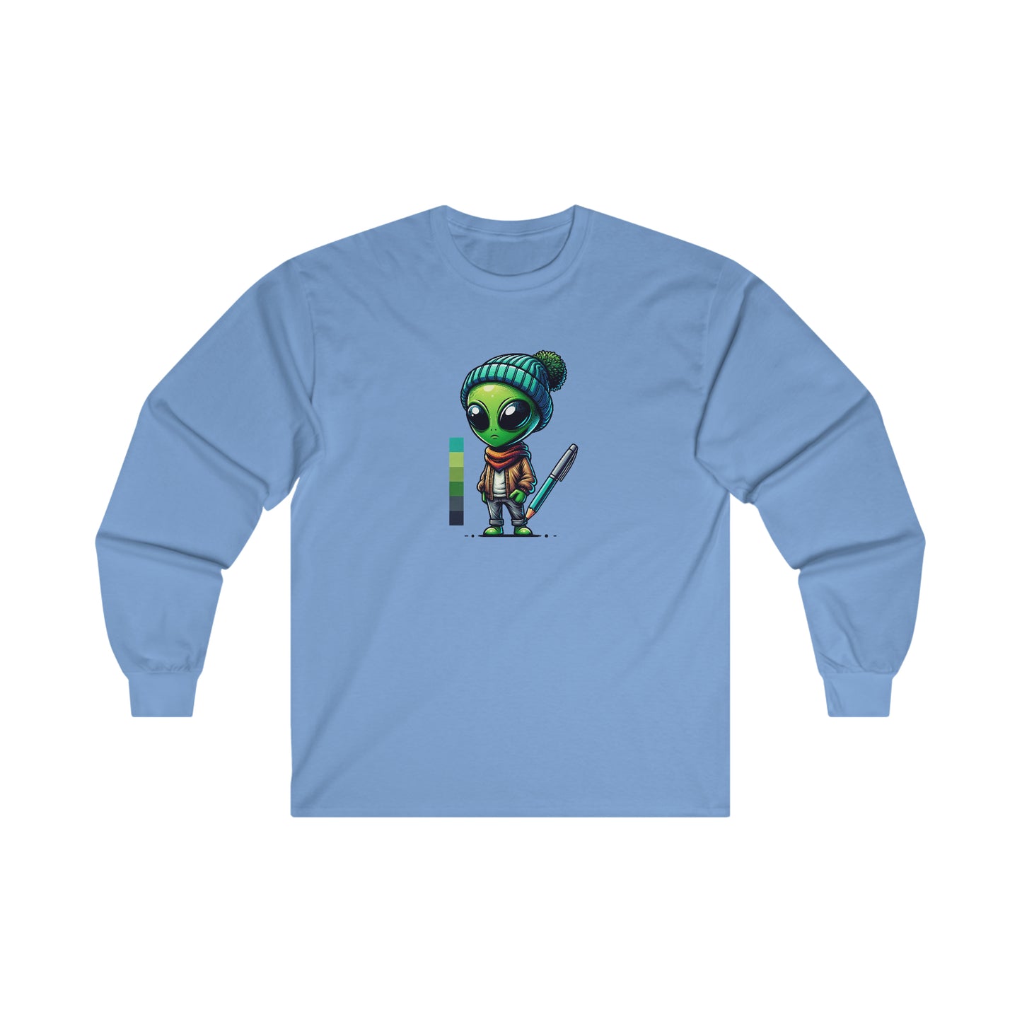 Hipster Alien Longsleeve