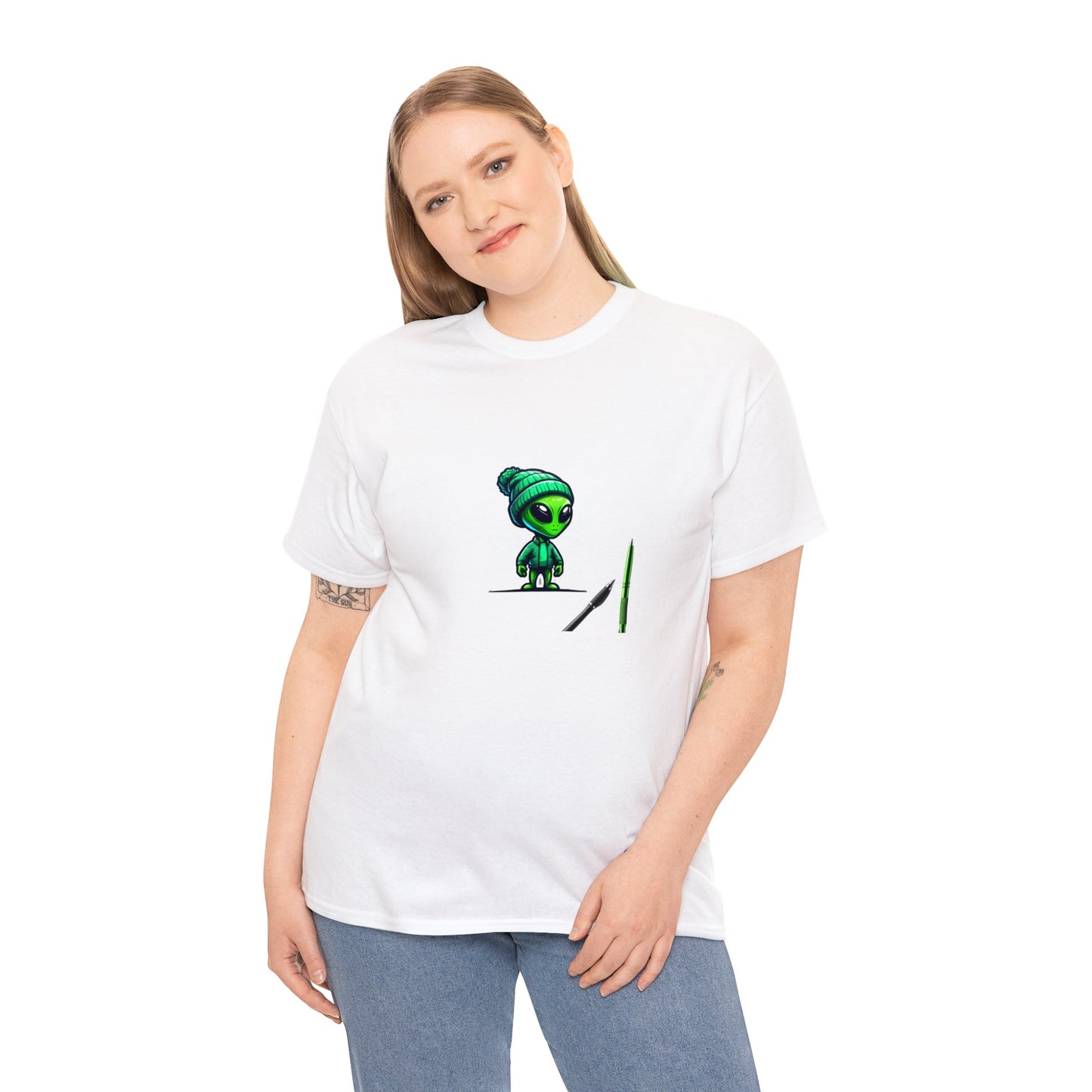 Alien Beanie Style Tee