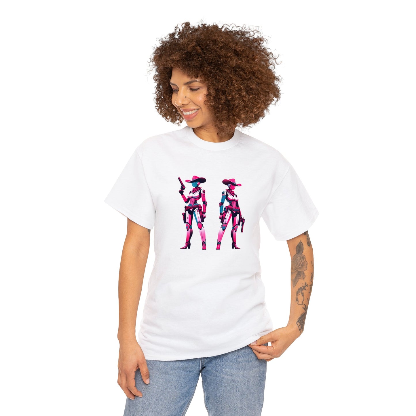 Cyber Cowgirl Graphic Tee