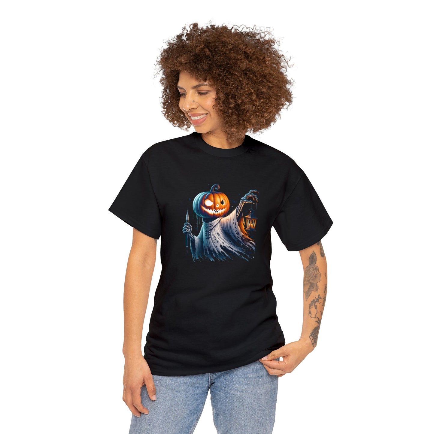 Pumpkin Reaper Halloween Tee