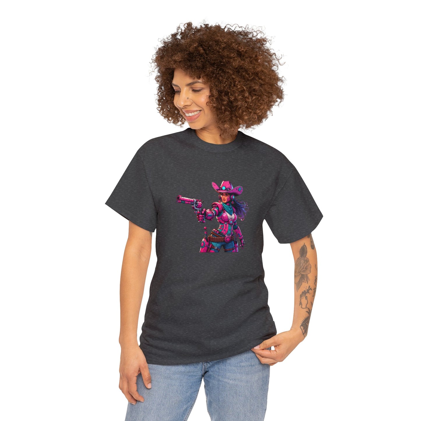 Cyber Cowgirl Revolver Tee