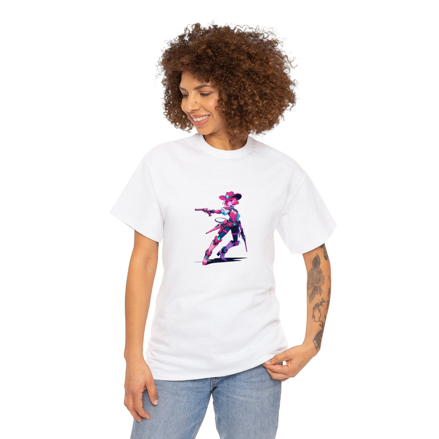 Cyber Cowgirl Revival Tee