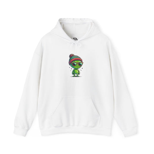 Cool Beanie Alien Hoodie