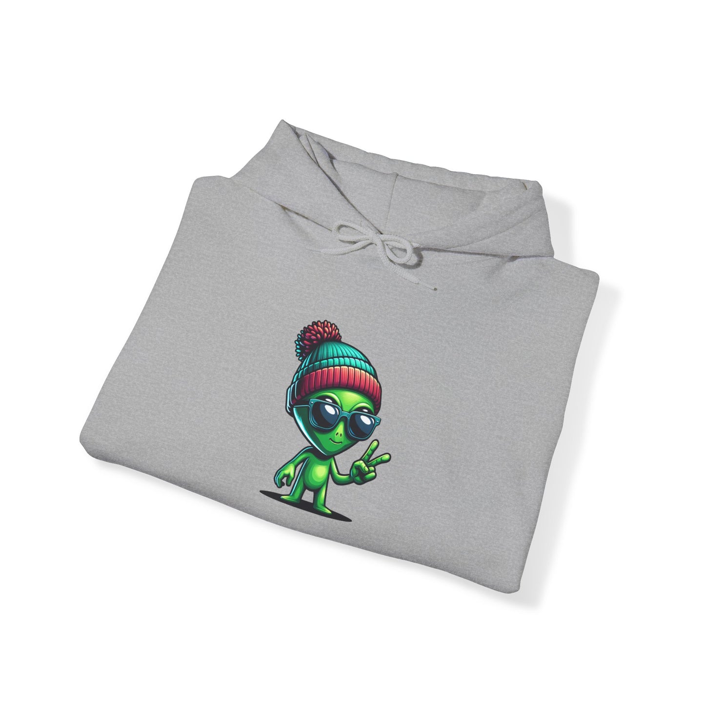 Cool Alien Beanie Hoodie