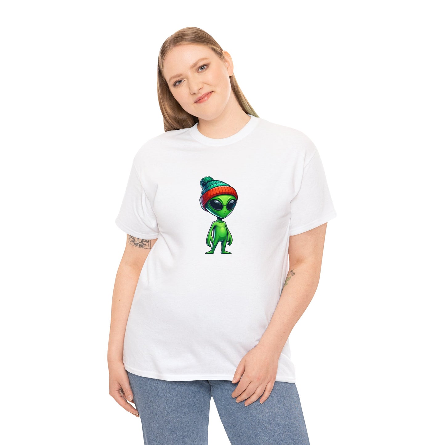 Chilly Alien Beanie Tee