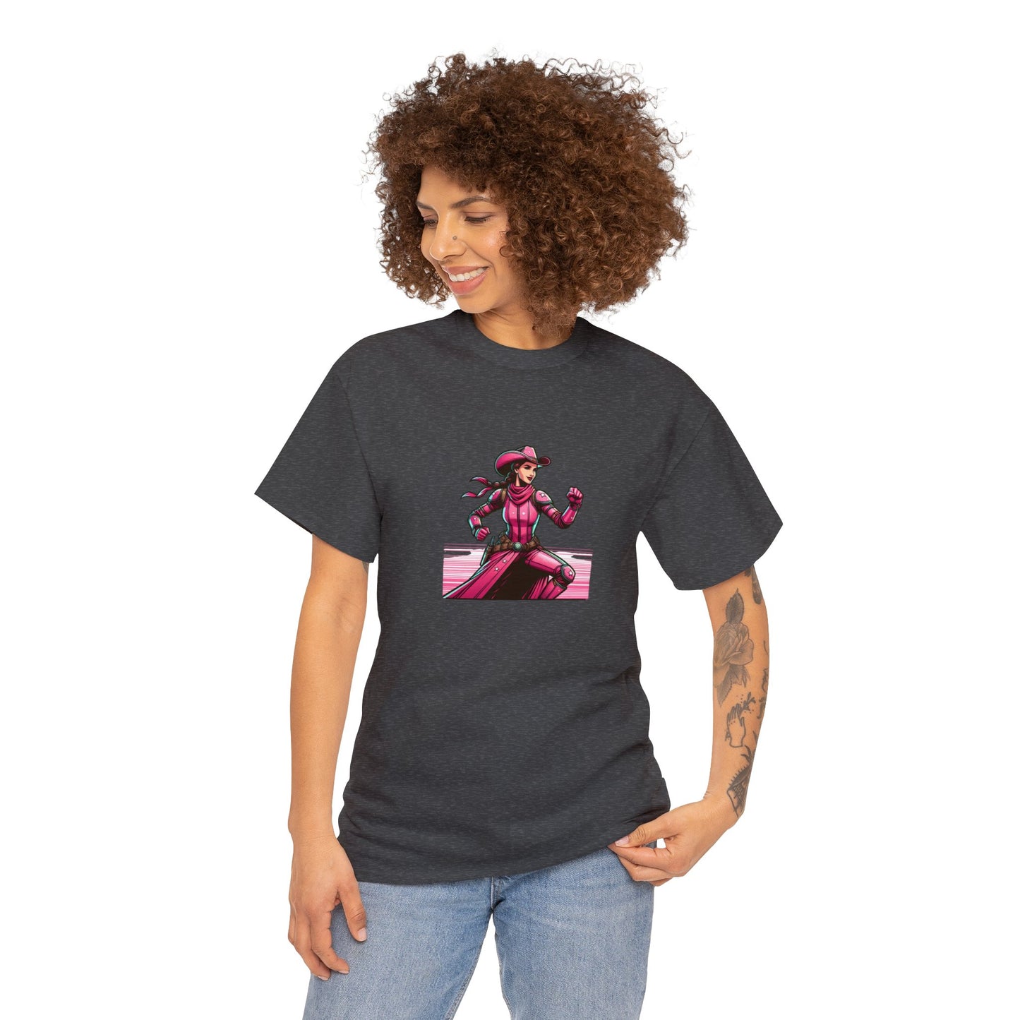 Cowgirl Power Retro Tee