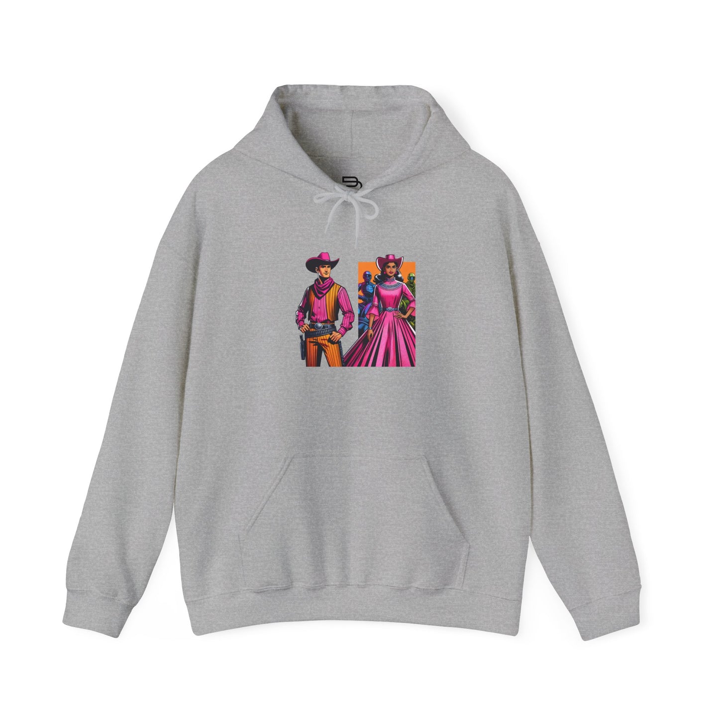 Space Cowboy Couple Hoodie