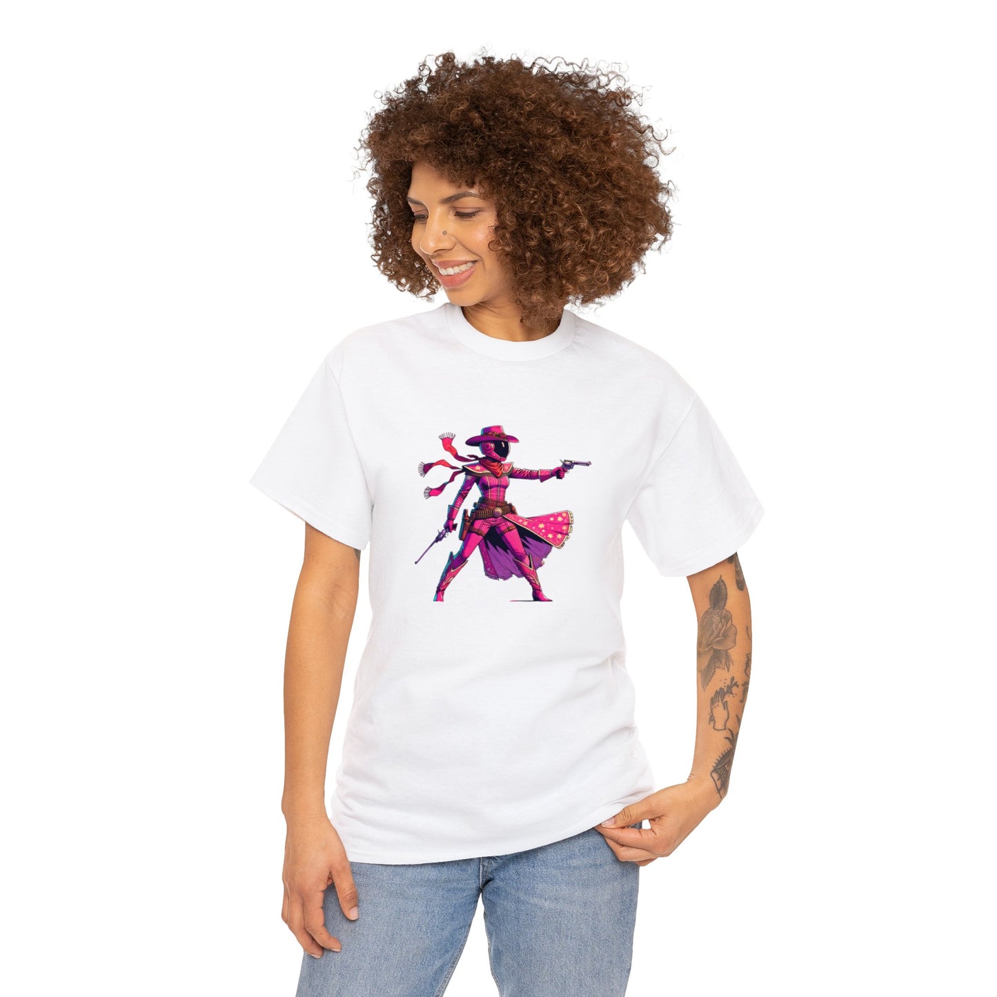 Stylish Space Cowgirl Tee