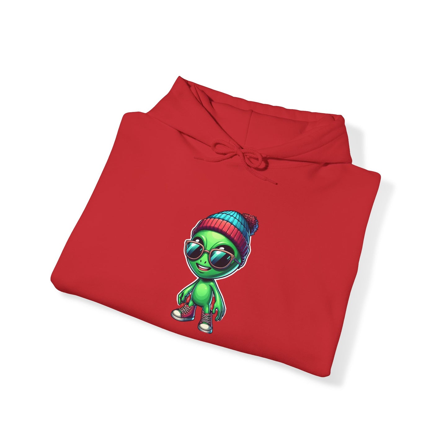 Alien Hipster Hoodie