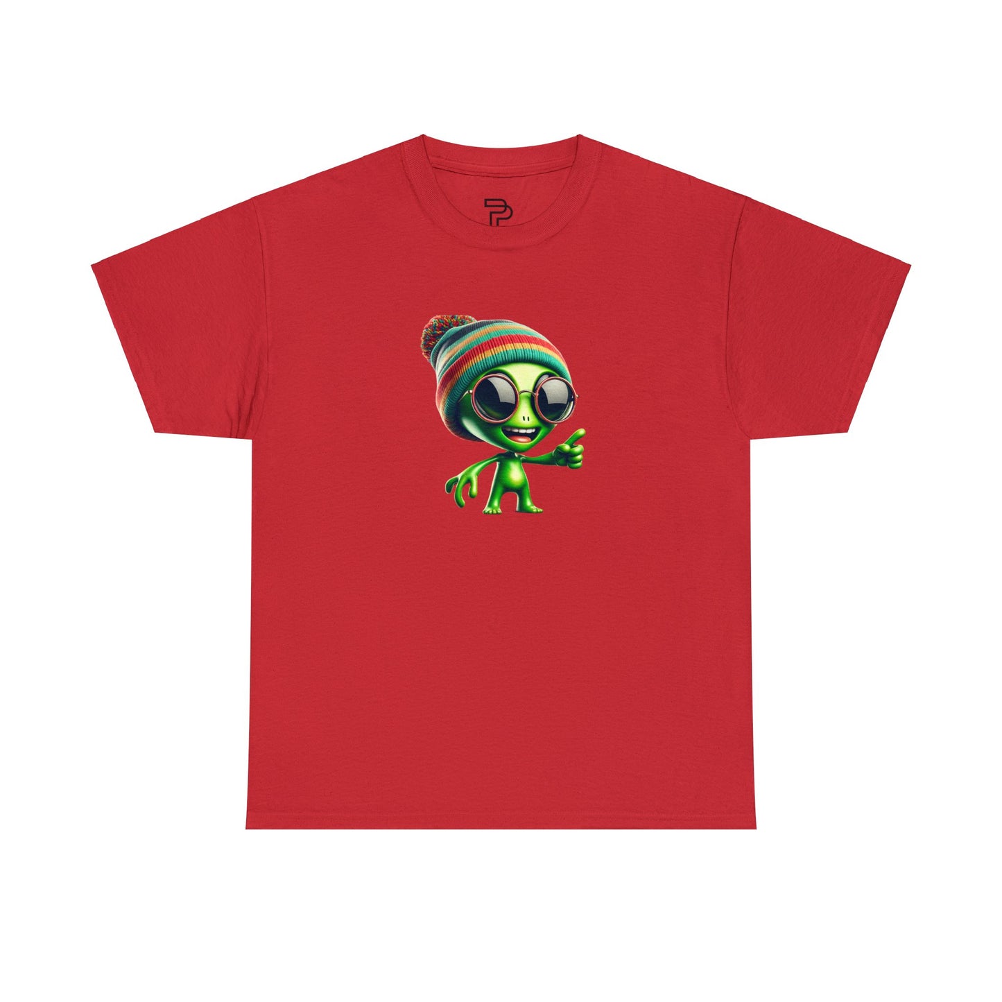 Cool Alien Beanie Tee