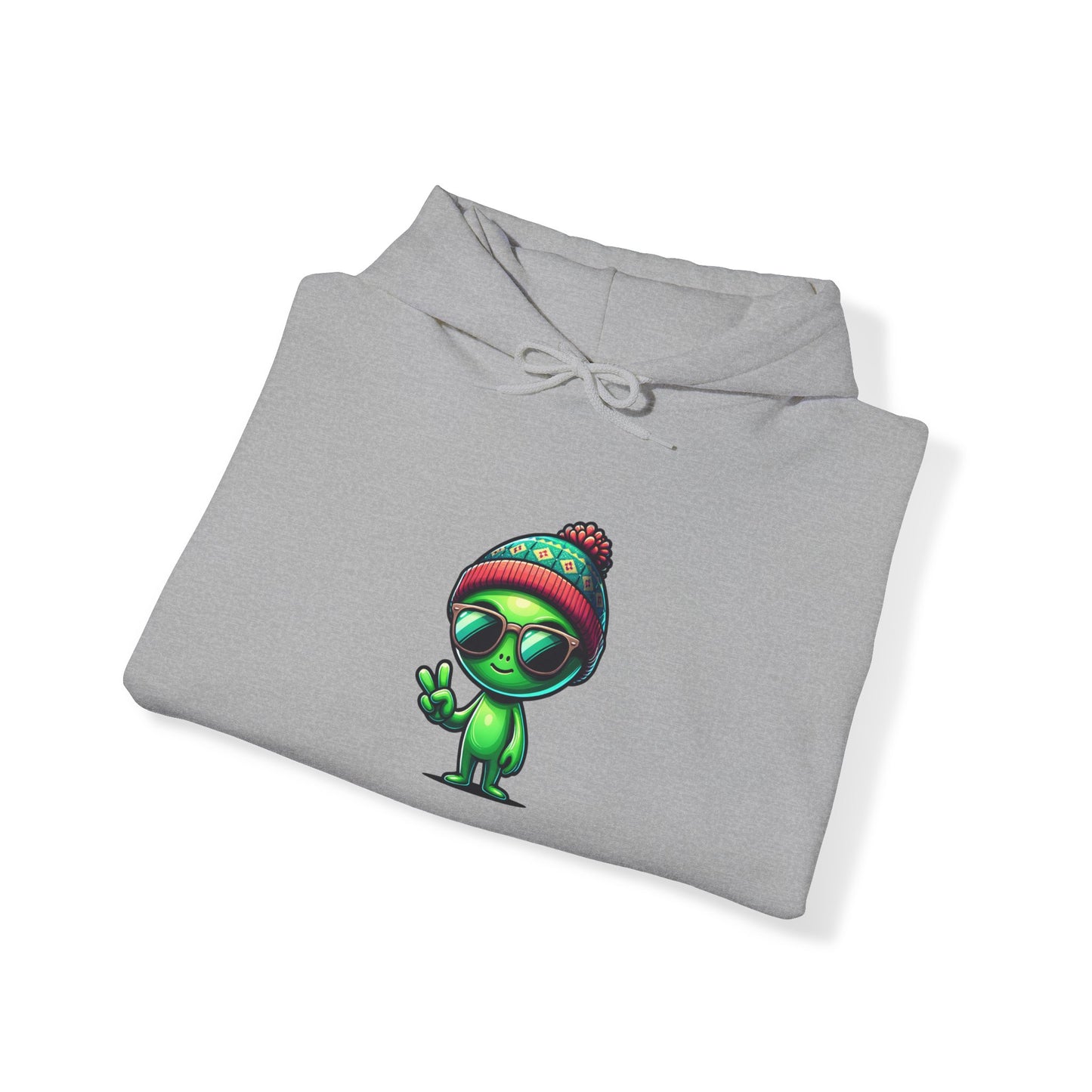 Cool Alien Beanie Hoodie