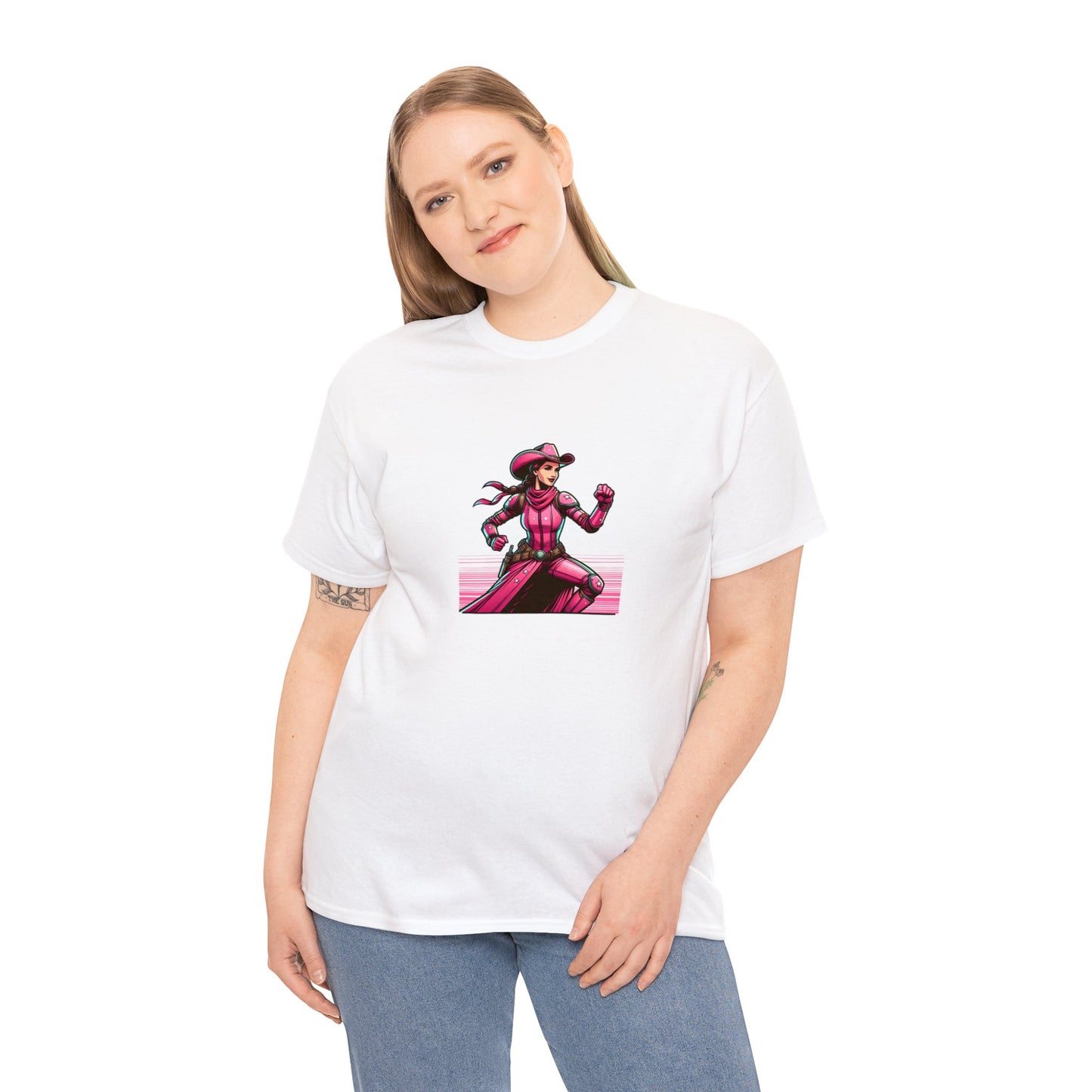 Cowgirl Power Retro Tee