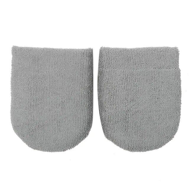 2pcs/6pcs Soft Microfiber Car Wax Applicator Mitts Polishing Sponge