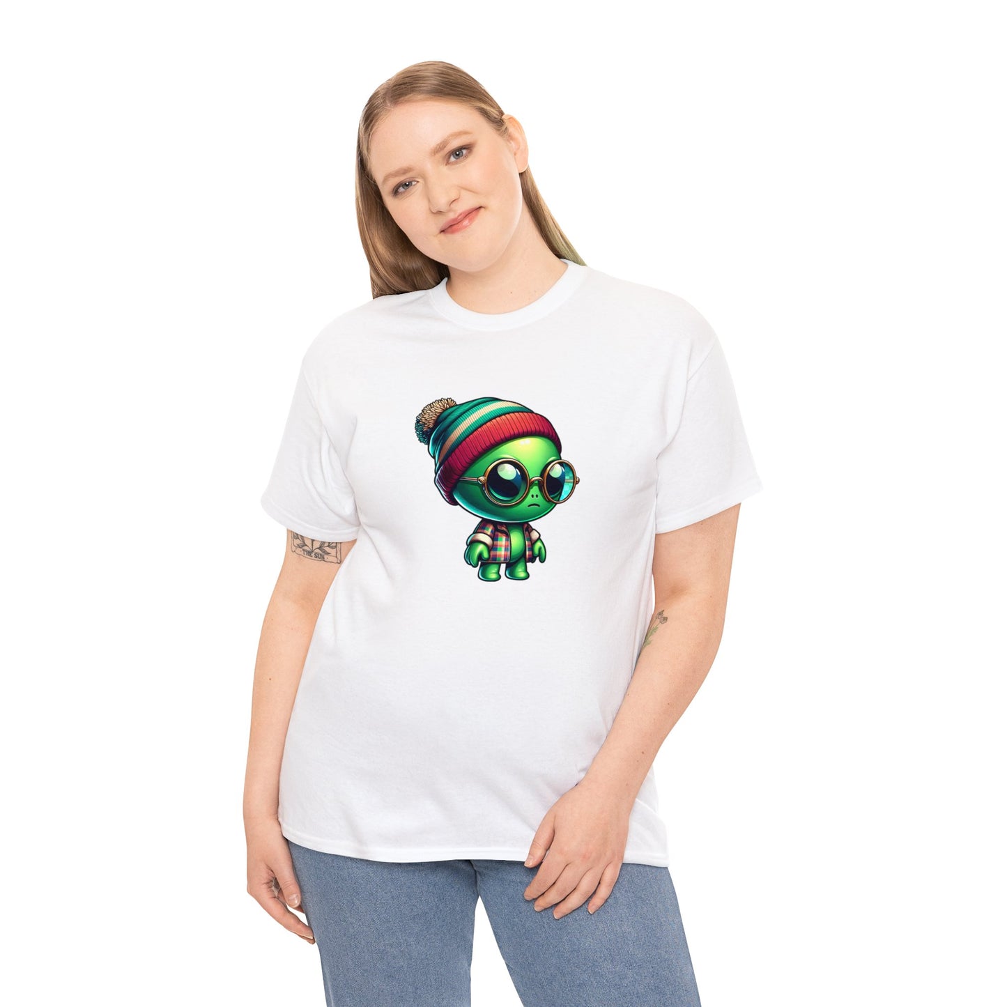 Hipster Alien Tee