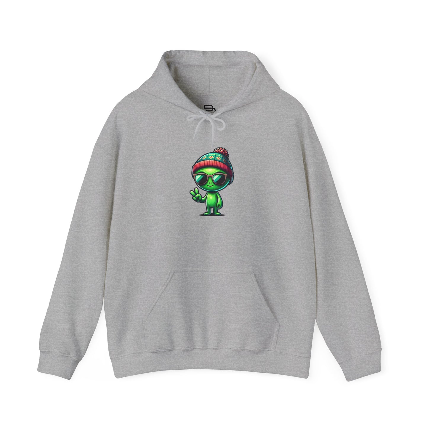 Cool Alien Beanie Hoodie