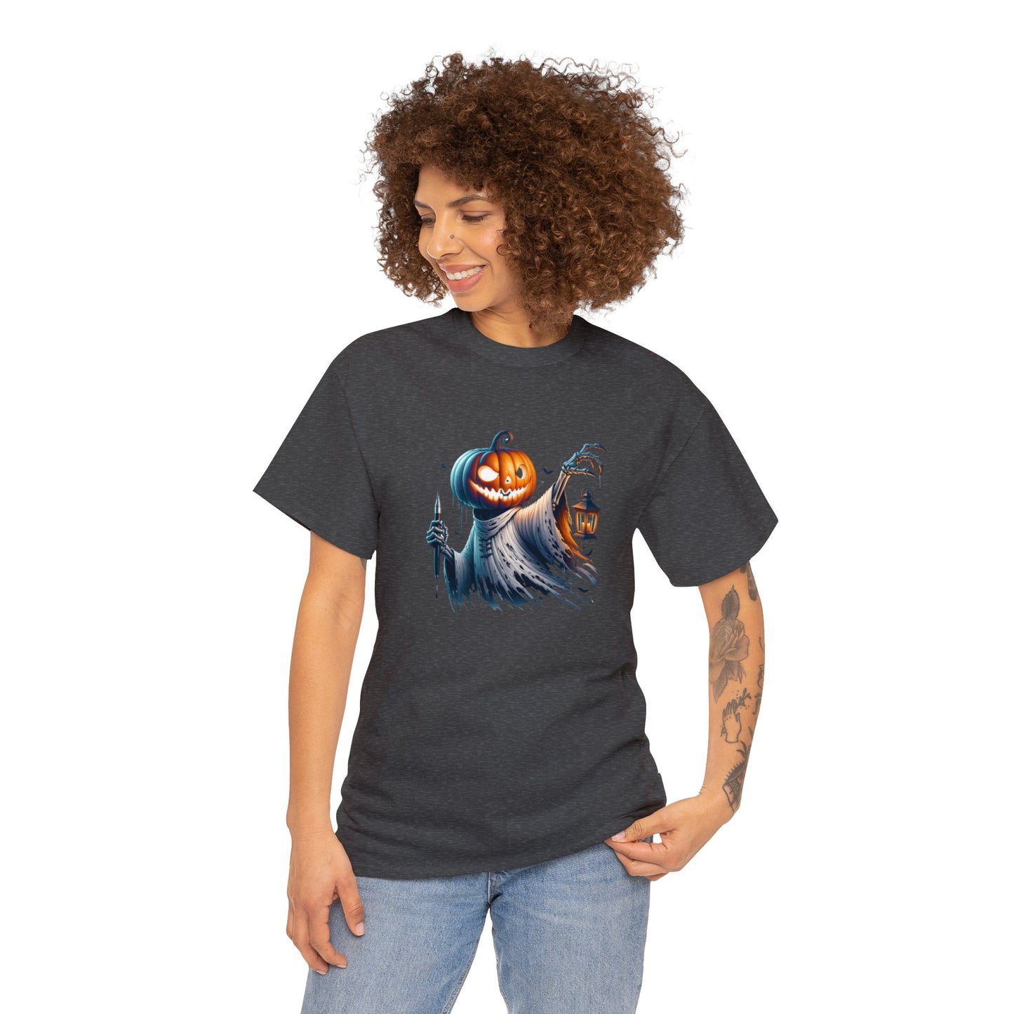 Pumpkin Reaper Halloween Tee