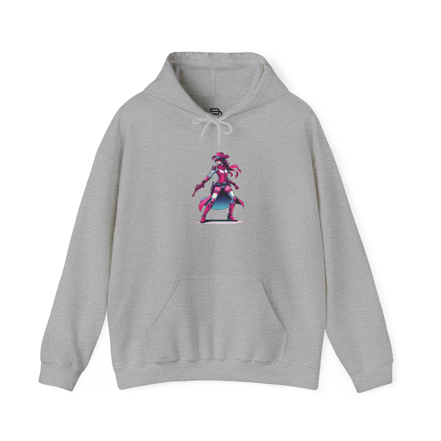 Cyber Cowgirl Graphic Hoodie