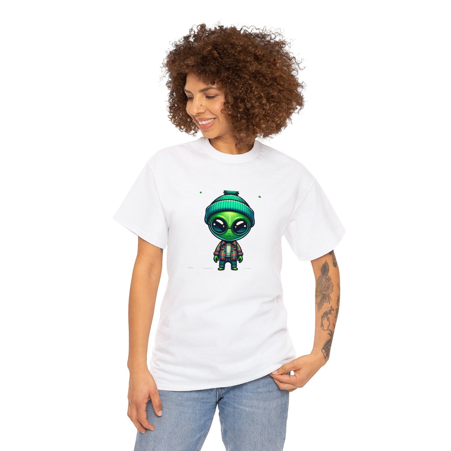 Hipster Alien Tee