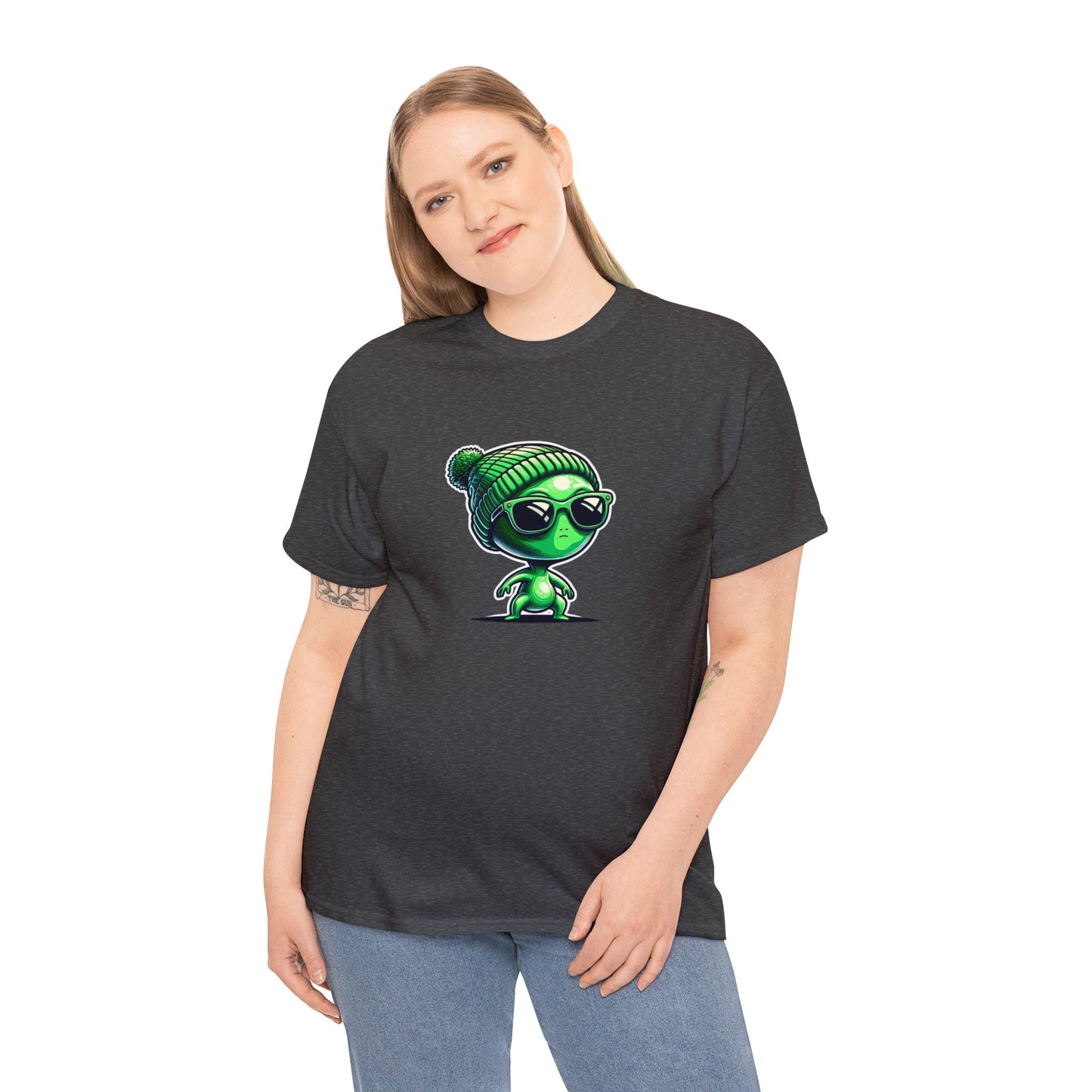 Cool Alien Beanie Tee