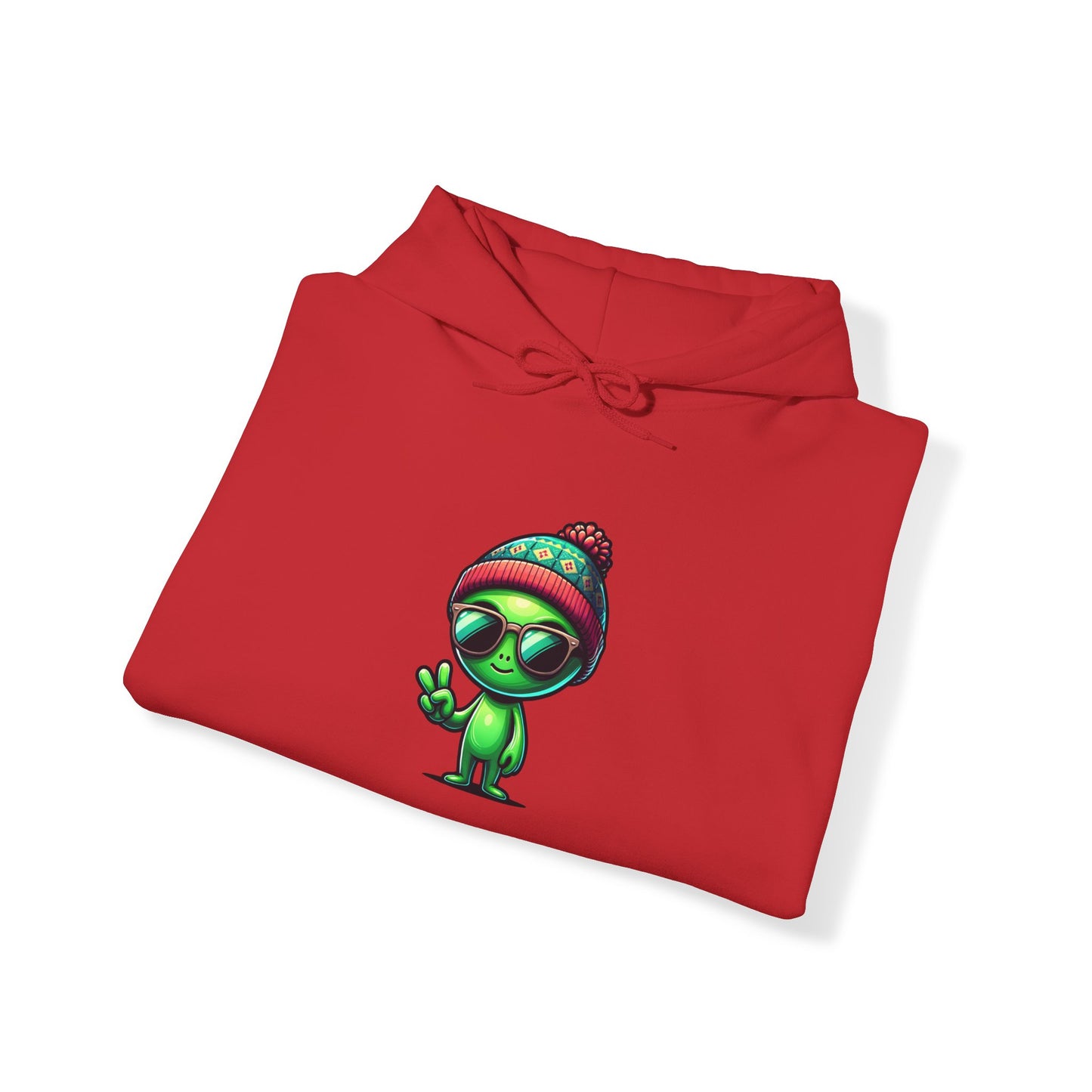 Cool Alien Beanie Hoodie