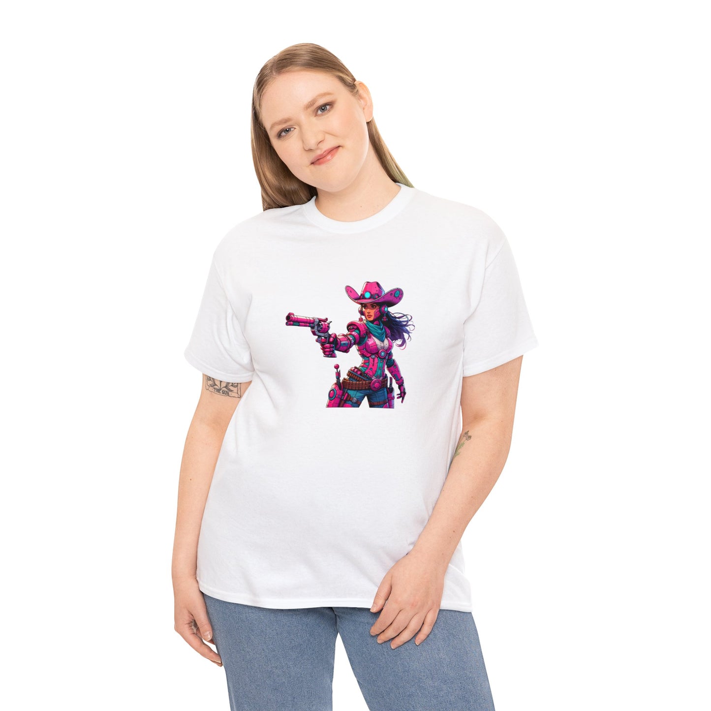 Cyber Cowgirl Revolver Tee