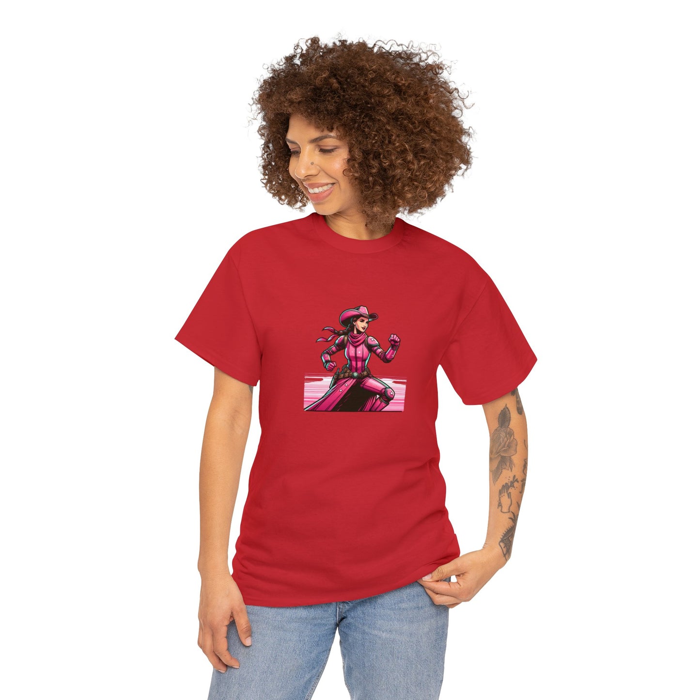 Cowgirl Power Retro Tee