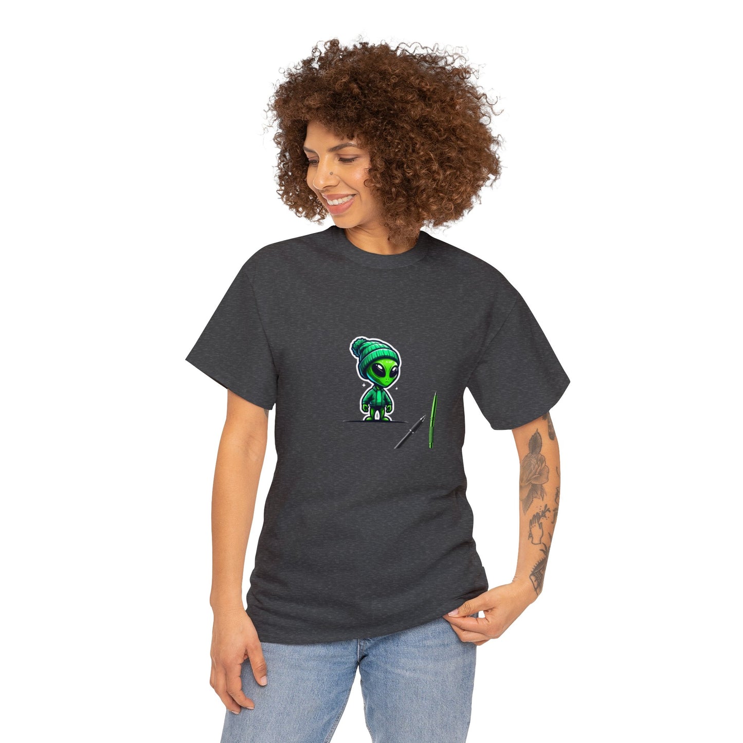 Alien Beanie Style Tee