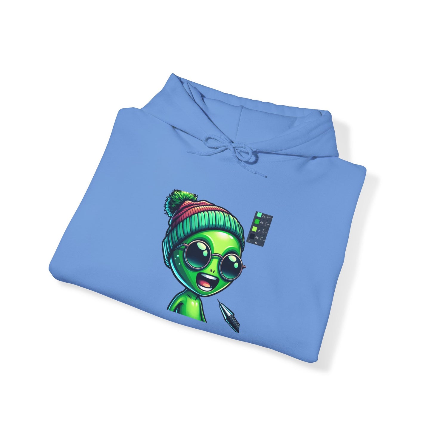 Alien Beanie Graphic Hoodie