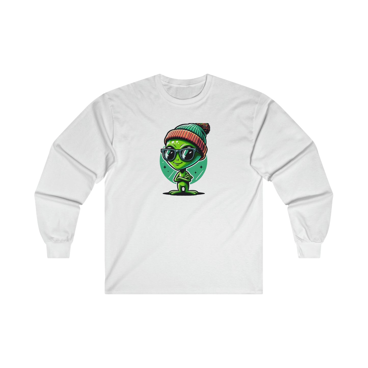 Alien Beanie Shades Tee