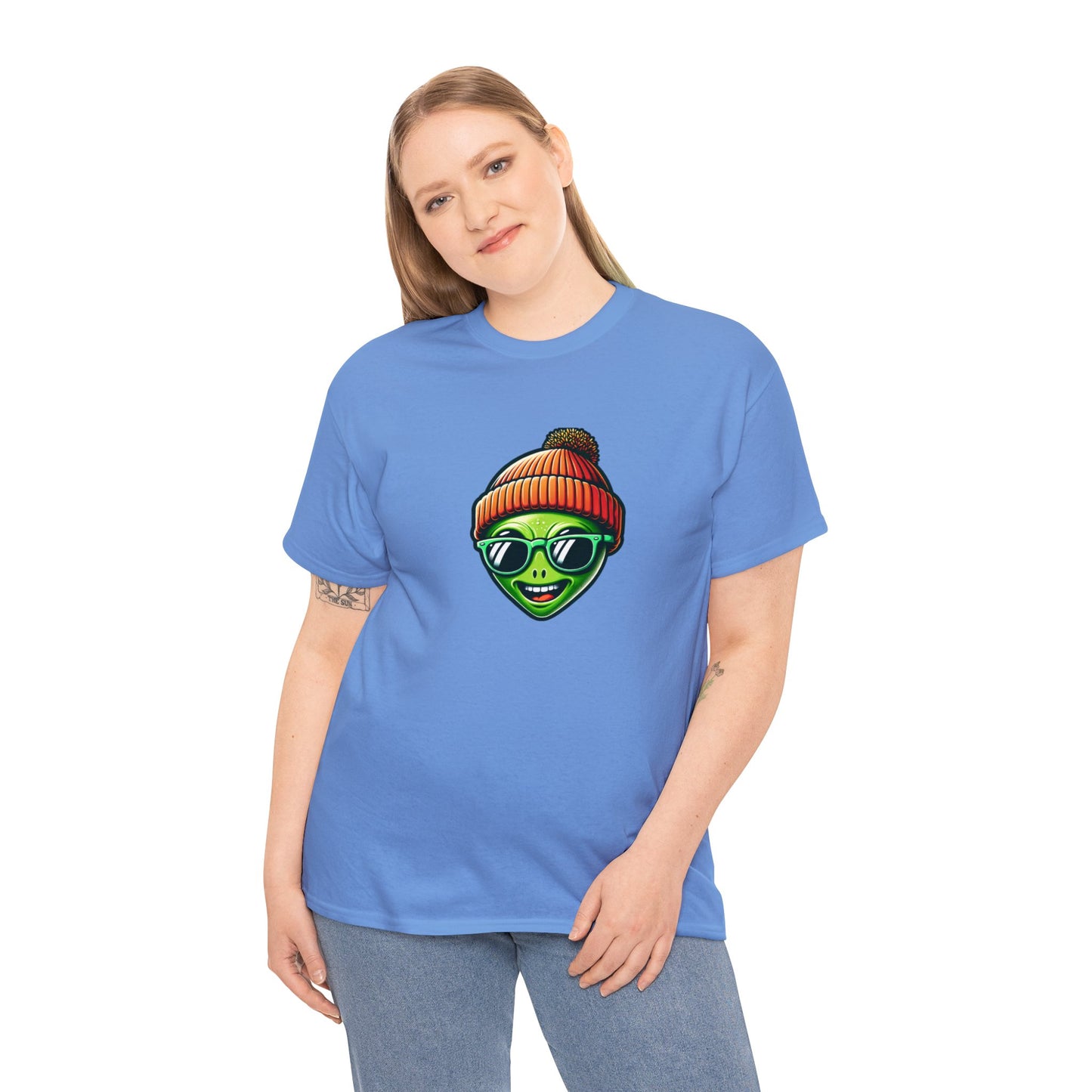 Cool Alien Beanie Tee