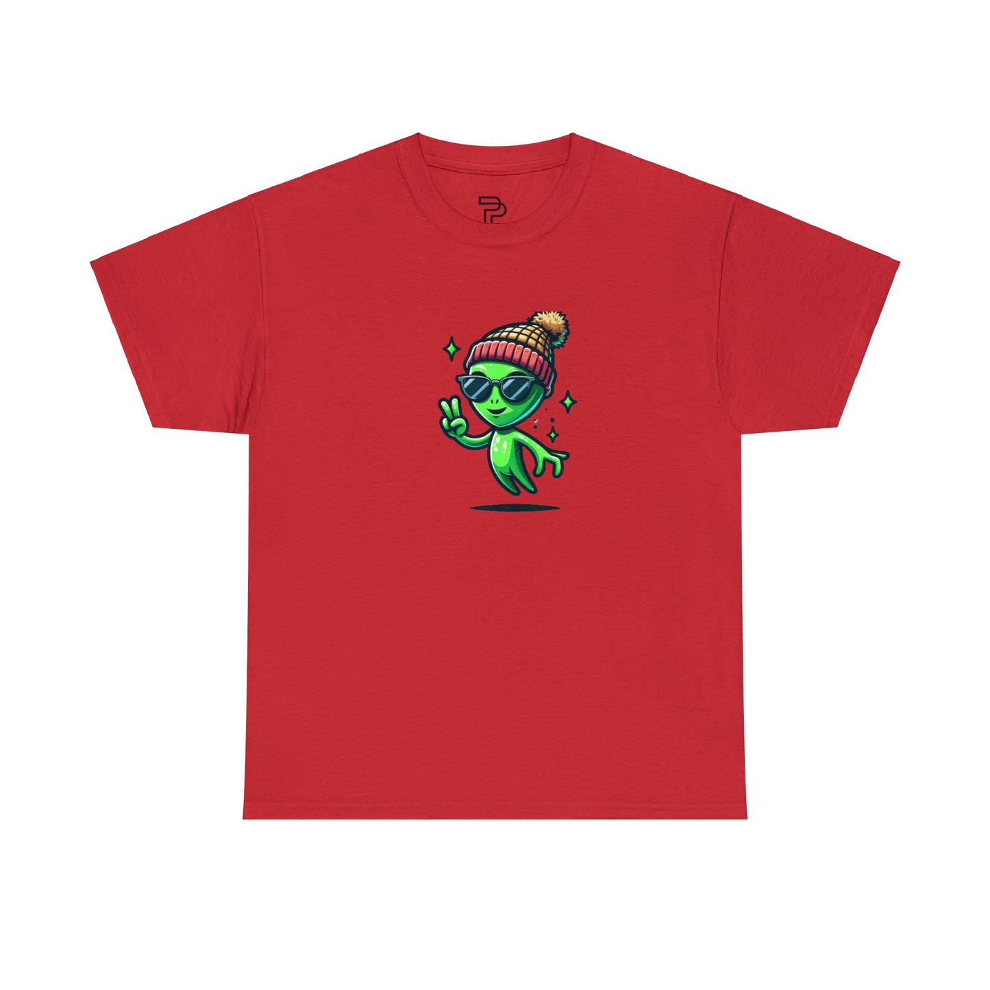 Cool Alien Beanie Tee