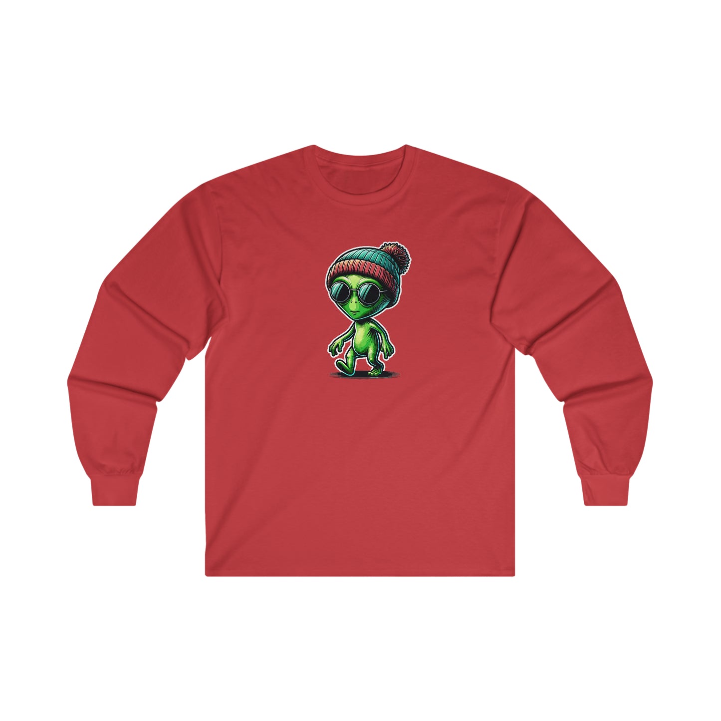 Alien Beanie Longsleeve Tee