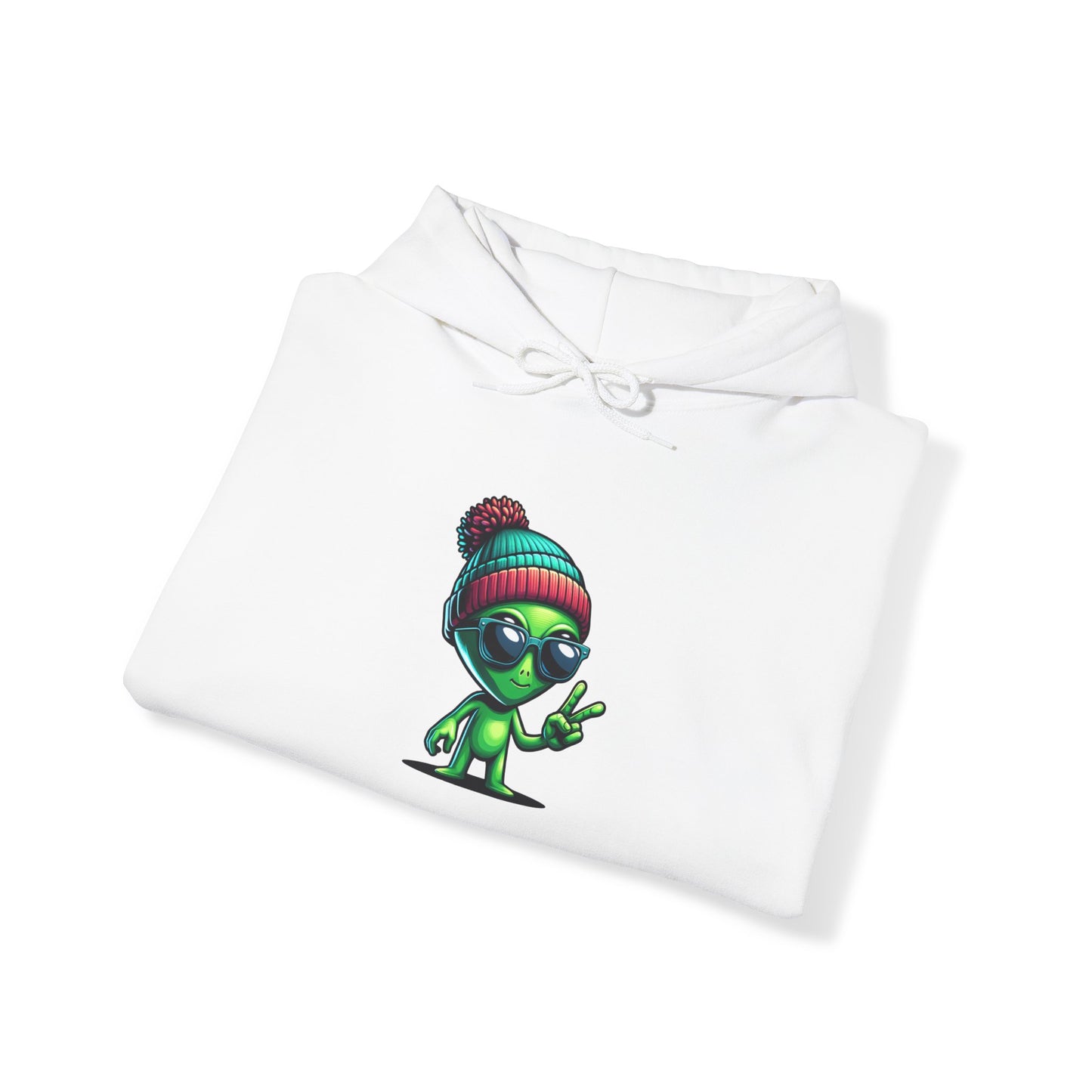 Cool Alien Beanie Hoodie